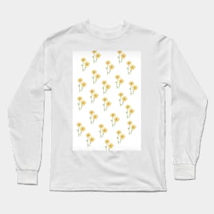 Sunflower print design Long Sleeve T-Shirt